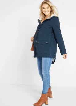 Femme bonprix Femme Enceinte|Veste de grossesse et de portage 3en1 avec doublure peluche
