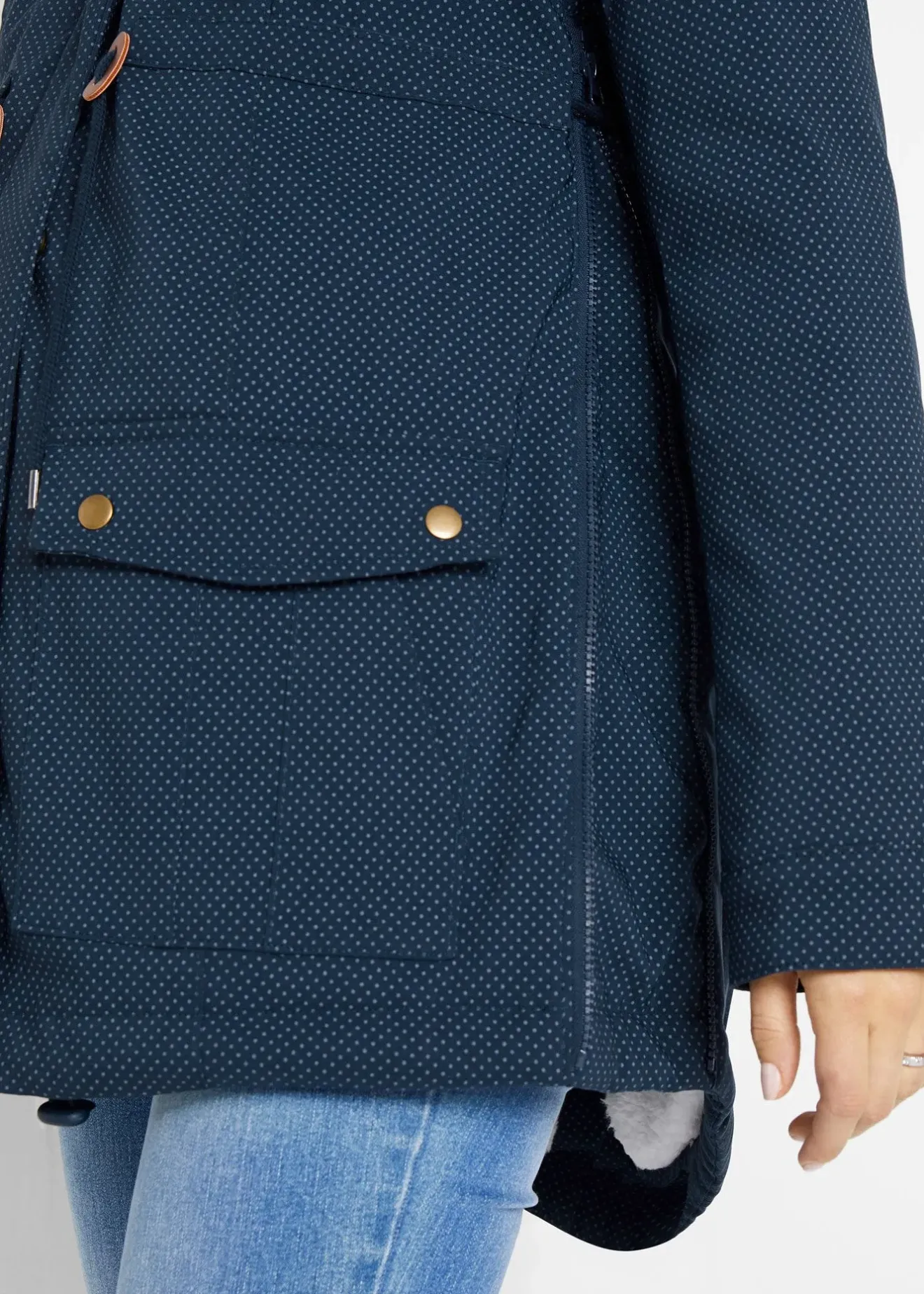 Femme bonprix Femme Enceinte|Veste de grossesse et de portage 3en1 avec doublure peluche