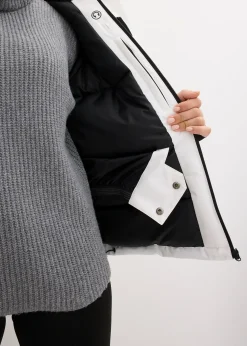 bonprix Veste de ski imperméable avec pare-neige|Femme Vêtements De Plein Air|Vêtements De Sport