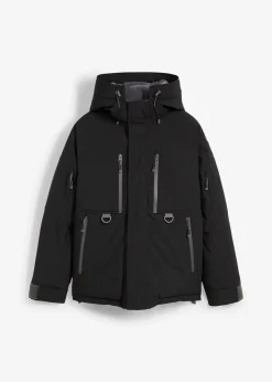 Femme bonprix Vêtements De Plein Air|Vêtements De Sport|Veste de ski imperméable avec pare-neige