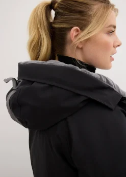 Femme bonprix Vêtements De Plein Air|Vêtements De Sport|Veste de ski imperméable avec pare-neige