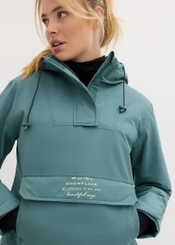 Femme bonprix Vêtements De Plein Air|Vêtements De Sport|Veste de ski imperméable avec doublure polaire