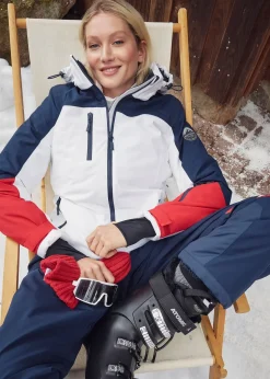 bonprix Veste de ski imperméable avec fentes d’aération|Femme Vêtements De Plein Air|Vêtements De Sport
