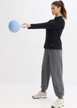 bonprix Veste de sport chaude à séchage rapide, demi-zip|Femme Vêtements Thermiques|Vêtements De Sport