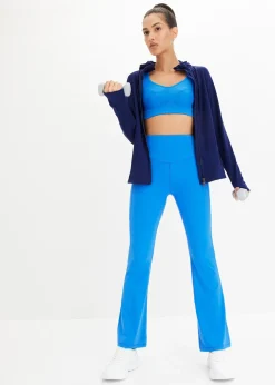 Femme bonprix Vêtements De Sport|Vestes & Manteaux|Veste de sport chaude avec mitaine, séchage rapide