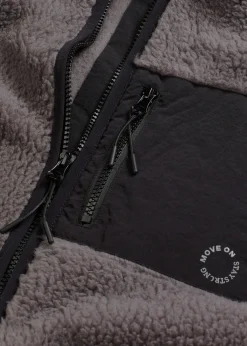 Femme bonprix Vêtements De Sport|Vestes & Manteaux|Veste de sport technique et oversize en polaire