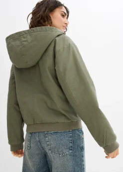 bonprix Veste d’extérieur 100% coton|Femme Vestes & Manteaux