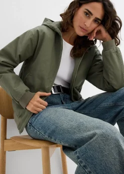 bonprix Veste d’extérieur 100% coton|Femme Vestes & Manteaux