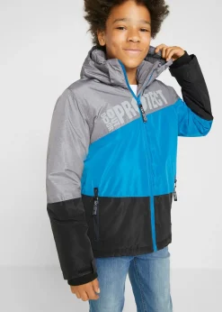 bonprix Veste d’hiver imperméable à capuche, style color block|Enfant Vêtements Enfant|Garçons 9-16 Ans·Vestes Outdoor