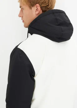 Homme bonprix Vestes|Veste d’hiver tricolore à capuche