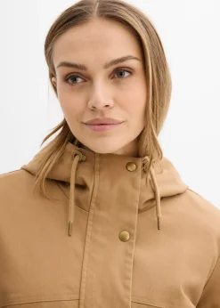 Femme bonprix Vestes & Manteaux|Veste déperlante avec doublure à carreaux