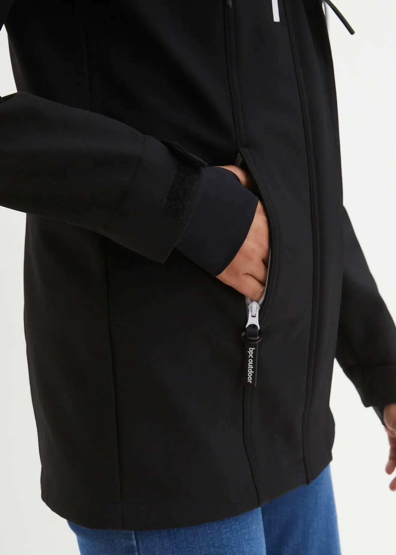 Femme bonprix Vêtements De Plein Air|Vêtements De Sport|Veste déperlante en softshell