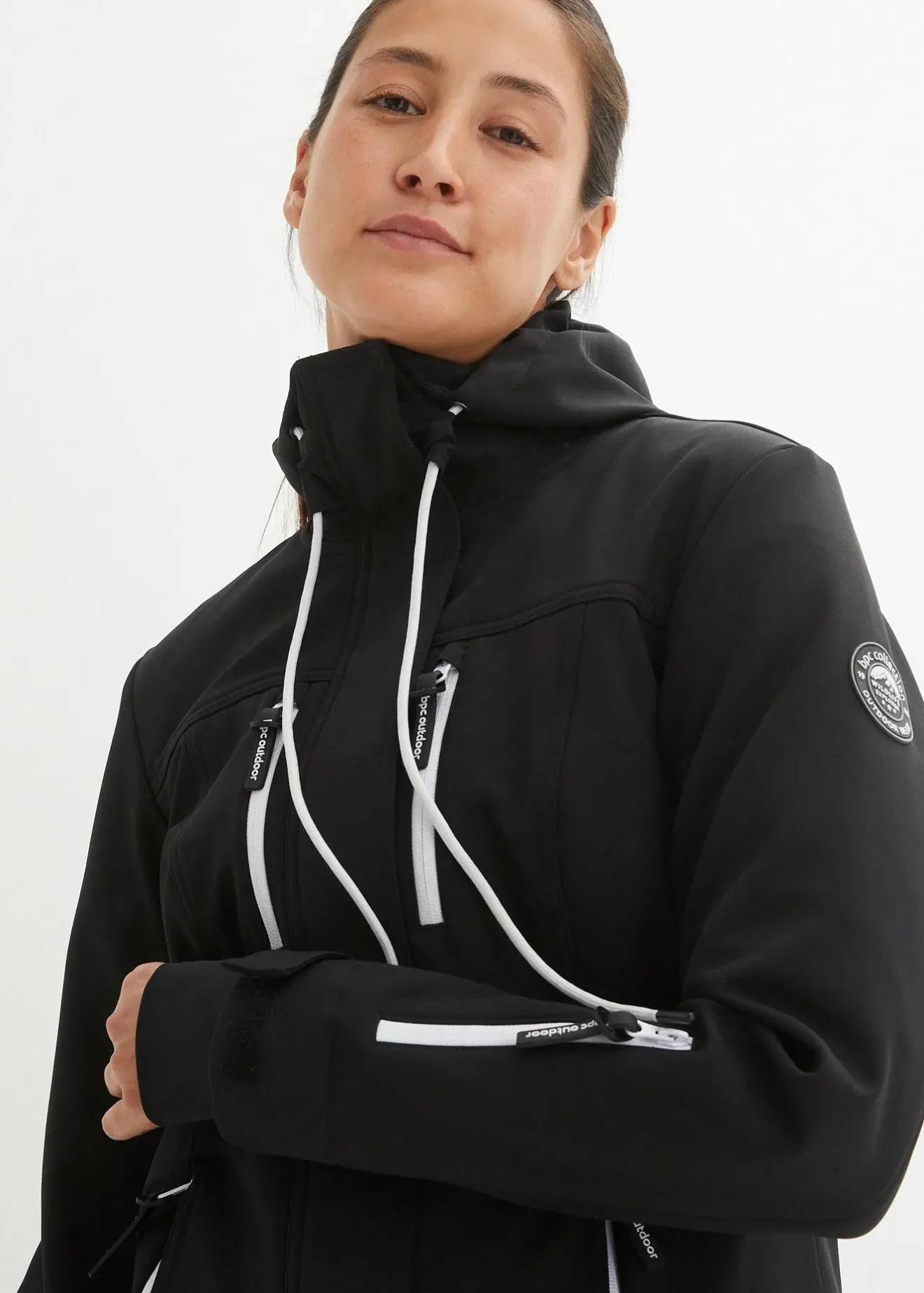 Femme bonprix Vêtements De Plein Air|Vêtements De Sport|Veste déperlante en softshell