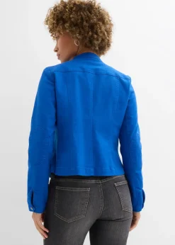 Femme bonprix Vestes & Manteaux|Veste en coton twill avec empiècements latéraux extensibles