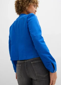 Femme bonprix Vestes & Manteaux|Veste en coton twill avec empiècements latéraux extensibles