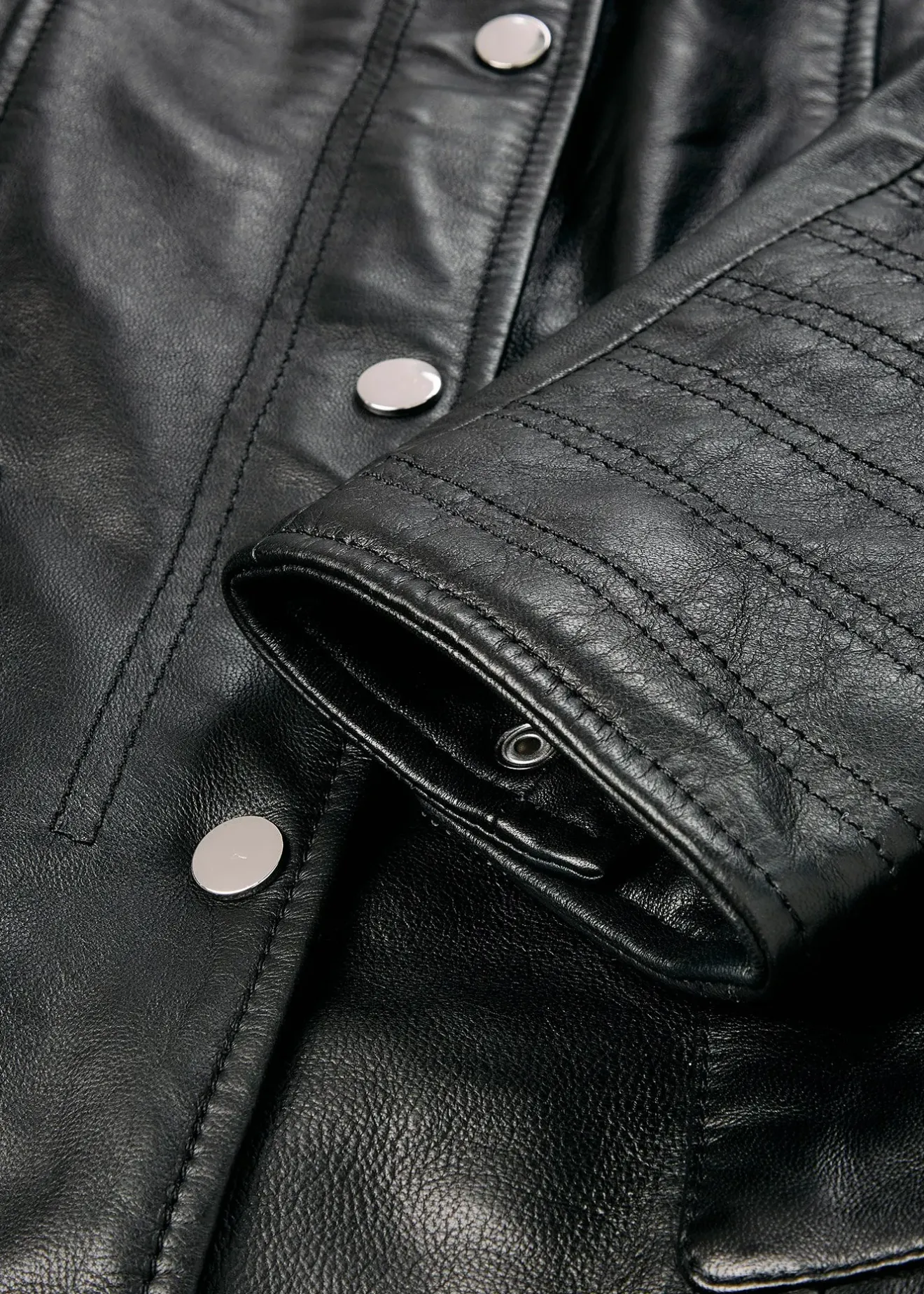 Femme bonprix Premium|Vestes & Manteaux|Veste en cuir nappa d’agneau