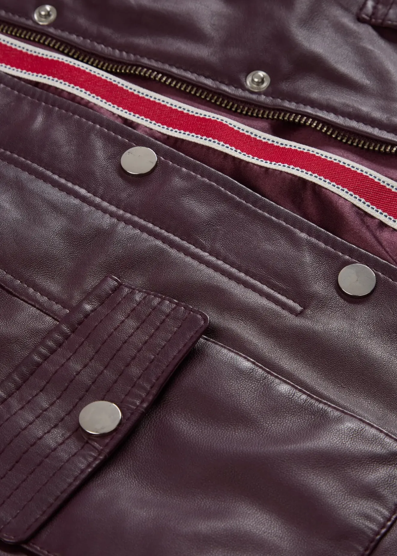 bonprix Veste en cuir nappa d’agneau|Femme Premium|Vestes & Manteaux