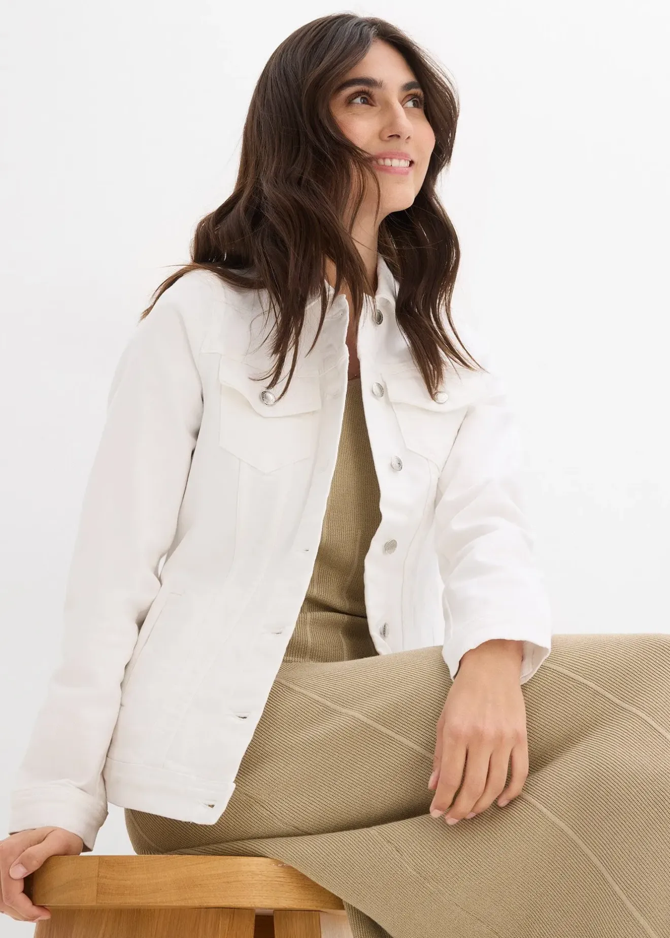 Femme bonprix Vestes & Manteaux|Veste en jean