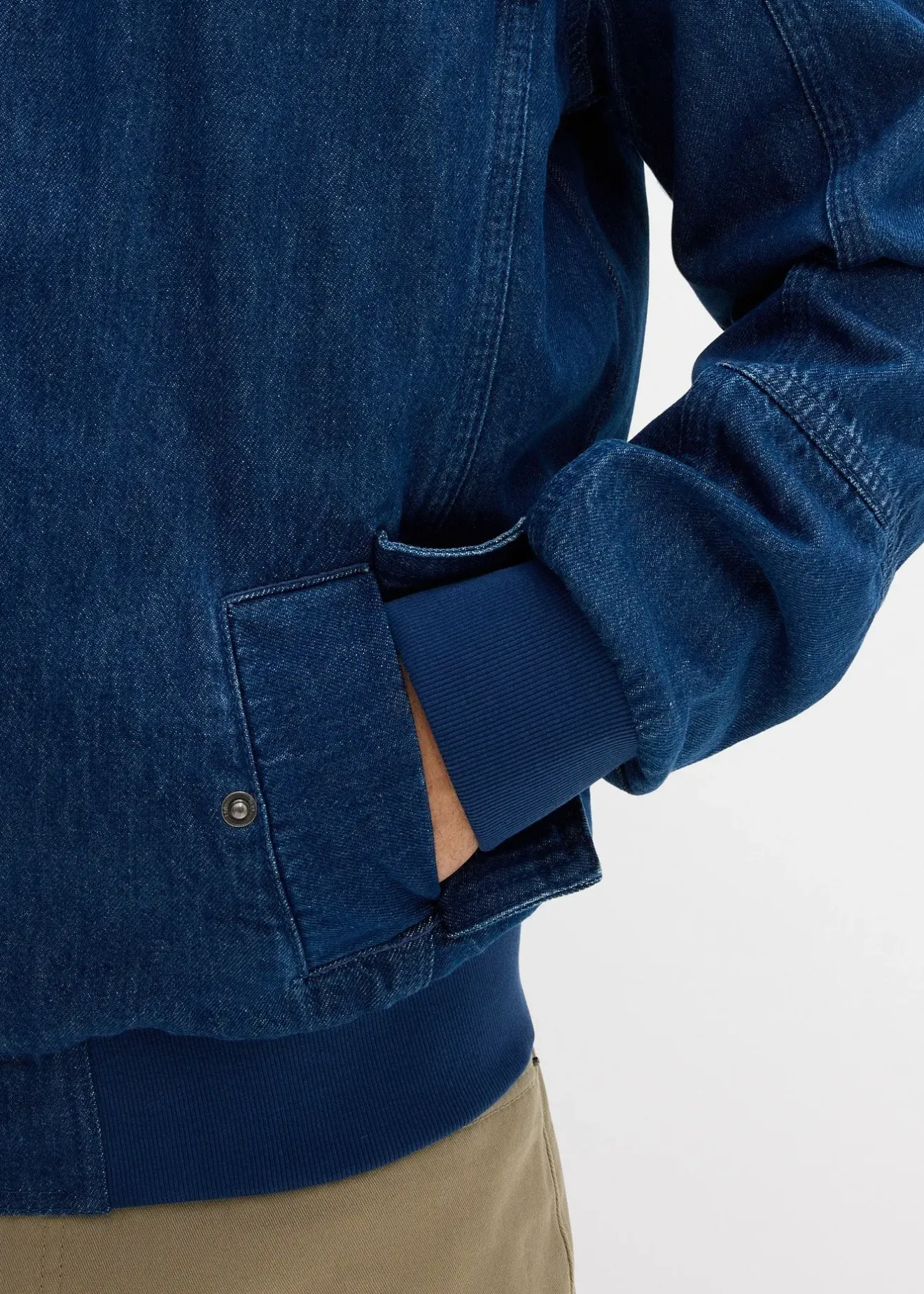 Homme bonprix Vestes|Veste en jean 100% coton