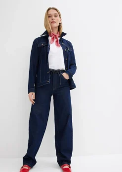 Femme bonprix Vestes & Manteaux|Veste en jean cintrée