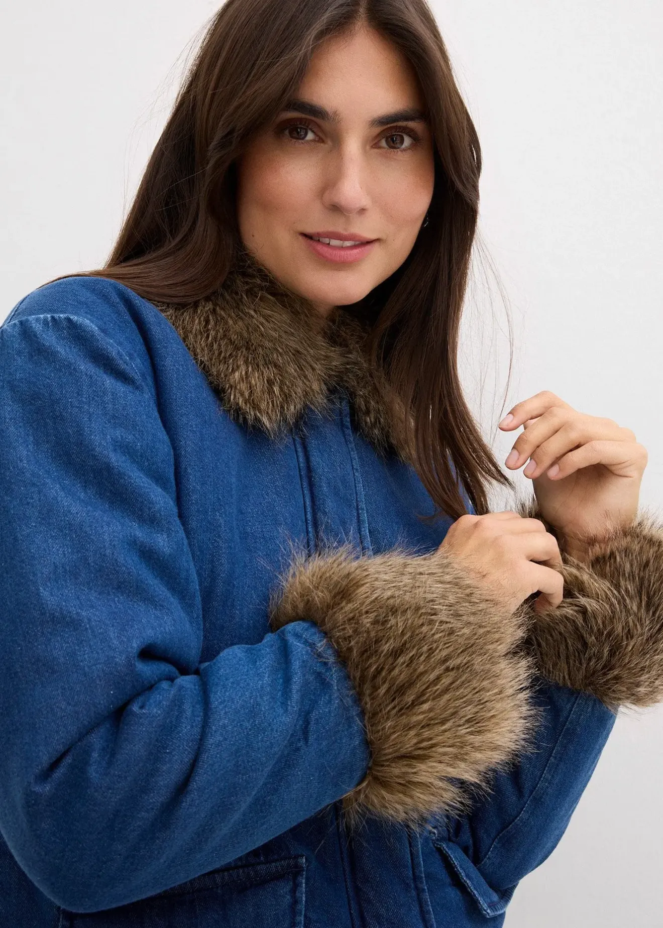 bonprix Veste en jean légèrement rembourrée|Femme Vestes & Manteaux