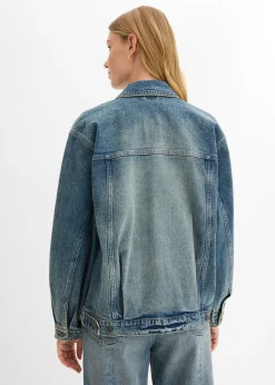 bonprix Veste en jean oversize|Femme Vestes & Manteaux