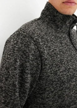 bonprix Veste en maille polaire avec doublure peluche|Homme Vêtements Thermiques|Vêtements De Plein Air