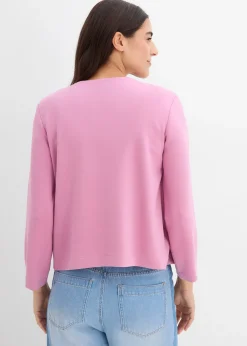 Femme bonprix Sweats|Veste en matière sweat