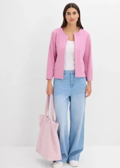 Femme bonprix Sweats|Veste en matière sweat