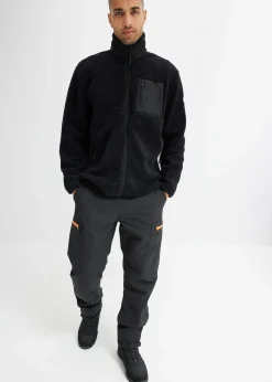 bonprix Veste en polaire peluche|Homme Vêtements Thermiques|Vêtements De Plein Air