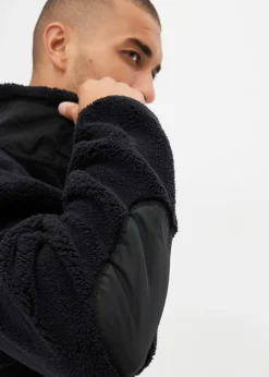 bonprix Veste en polaire peluche|Homme Vêtements Thermiques|Vêtements De Plein Air