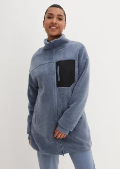 bonprix Veste en polaire peluche|Femme Sweats|Vestes & Manteaux