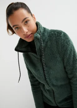 bonprix Veste en polaire peluche|Femme Vêtements Thermiques|Sweats