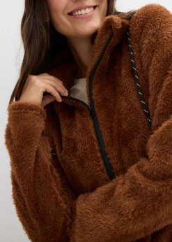 Femme bonprix Vêtements Thermiques|Sweats|Veste en polaire peluche