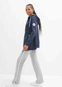 Femme bonprix Sweats|Vestes & Manteaux|Veste en polaire tricoté à capuche