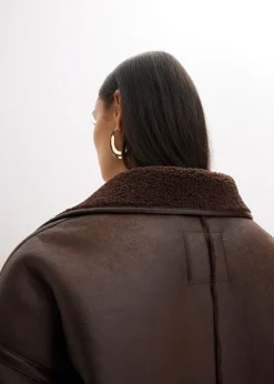 bonprix Veste en sherpa|Femme Vestes & Manteaux