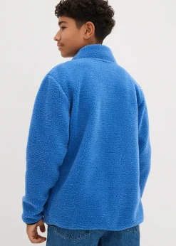 bonprix Veste en sherpa|Enfant Vêtements Enfant|Garçons 9-16 Ans·Pulls & Sweats