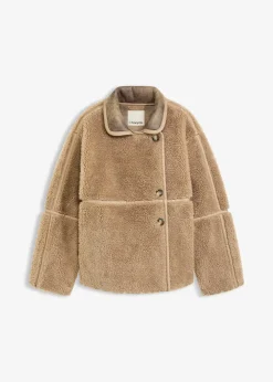 bonprix Veste en sherpa|Femme Vestes & Manteaux