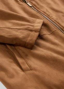 Femme bonprix Vestes & Manteaux|Veste en suédine