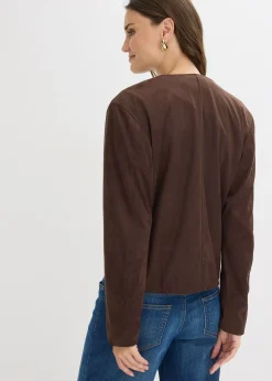 bonprix Veste en suédine|Femme Vestes & Manteaux