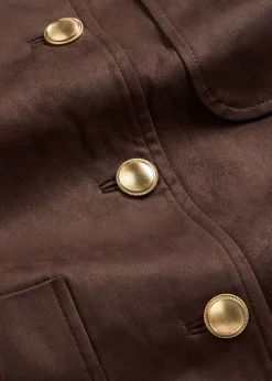 bonprix Veste en suédine|Femme Vestes & Manteaux