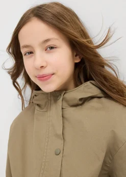 Enfant bonprix Vêtements Enfant|Filles 9-16 Ans·Vestes Outdoor|Veste en twill avec poches plaquées et capuche