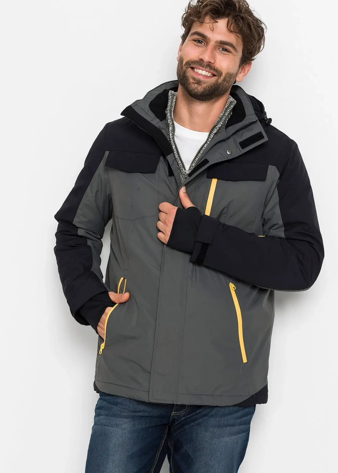 Homme bonprix Vêtements De Plein Air|Vestes|Veste imperméable