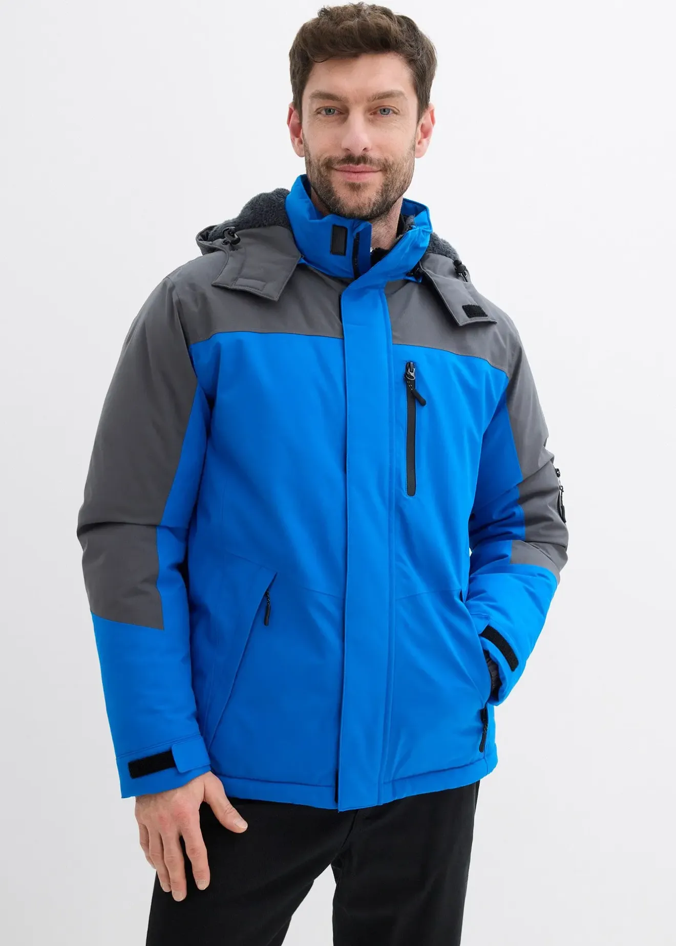 Homme bonprix Vêtements Thermiques|Vêtements De Plein Air|Veste imperméable à doublure polaire