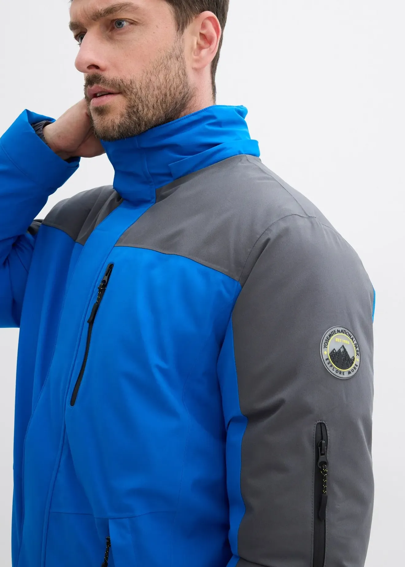 Homme bonprix Vêtements Thermiques|Vêtements De Plein Air|Veste imperméable à doublure polaire