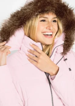 bonprix Veste matelassée à capuche, doublée|Femme Vestes & Manteaux