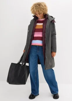 Femme bonprix Vestes & Manteaux|Veste outdoor déperlante, effet superposé