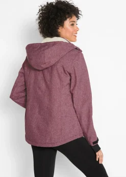 bonprix Veste outdoor fonctionnelle avec intérieur polaire peluche, imperméable|Femme Vêtements De Plein Air|Vêtements De Sport