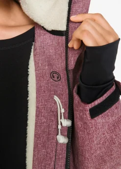 bonprix Veste outdoor fonctionnelle avec intérieur polaire peluche, imperméable|Femme Vêtements De Plein Air|Vêtements De Sport