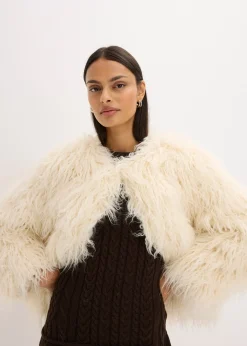 Femme bonprix Vestes & Manteaux|Veste peluche oversize